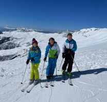 entrainement au ski mercredi 02 mars 1